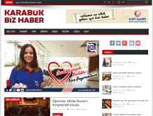 Tablet Screenshot of karabukbizhaber.com